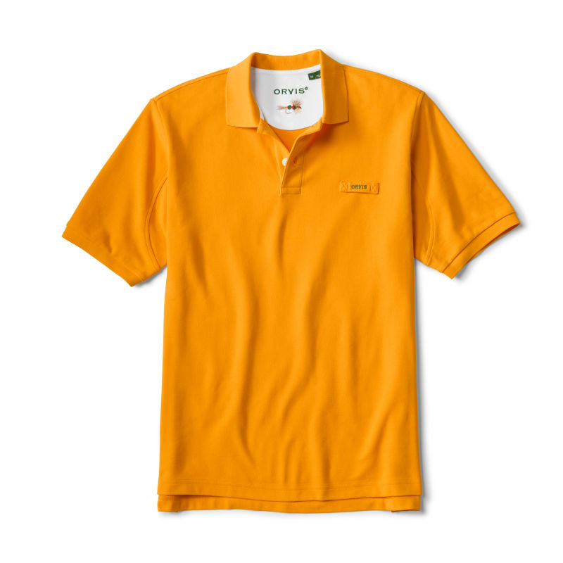 Orvis Signature Polo - TANGERINE