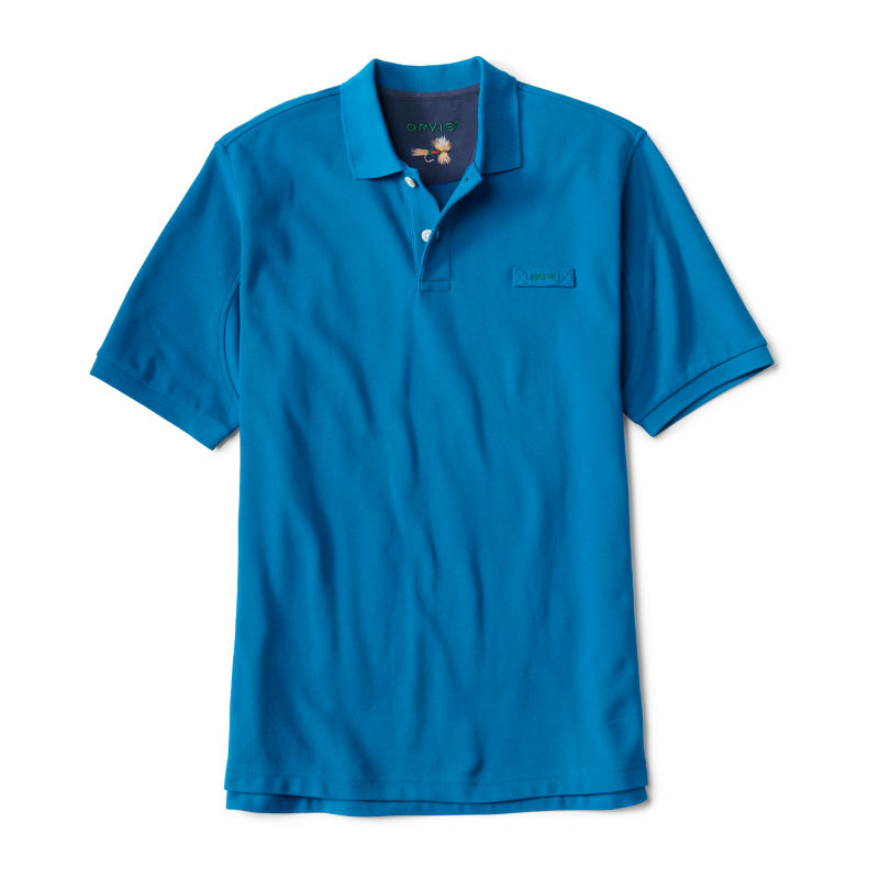 Orvis Signature Polo - PACIFIC BLUE