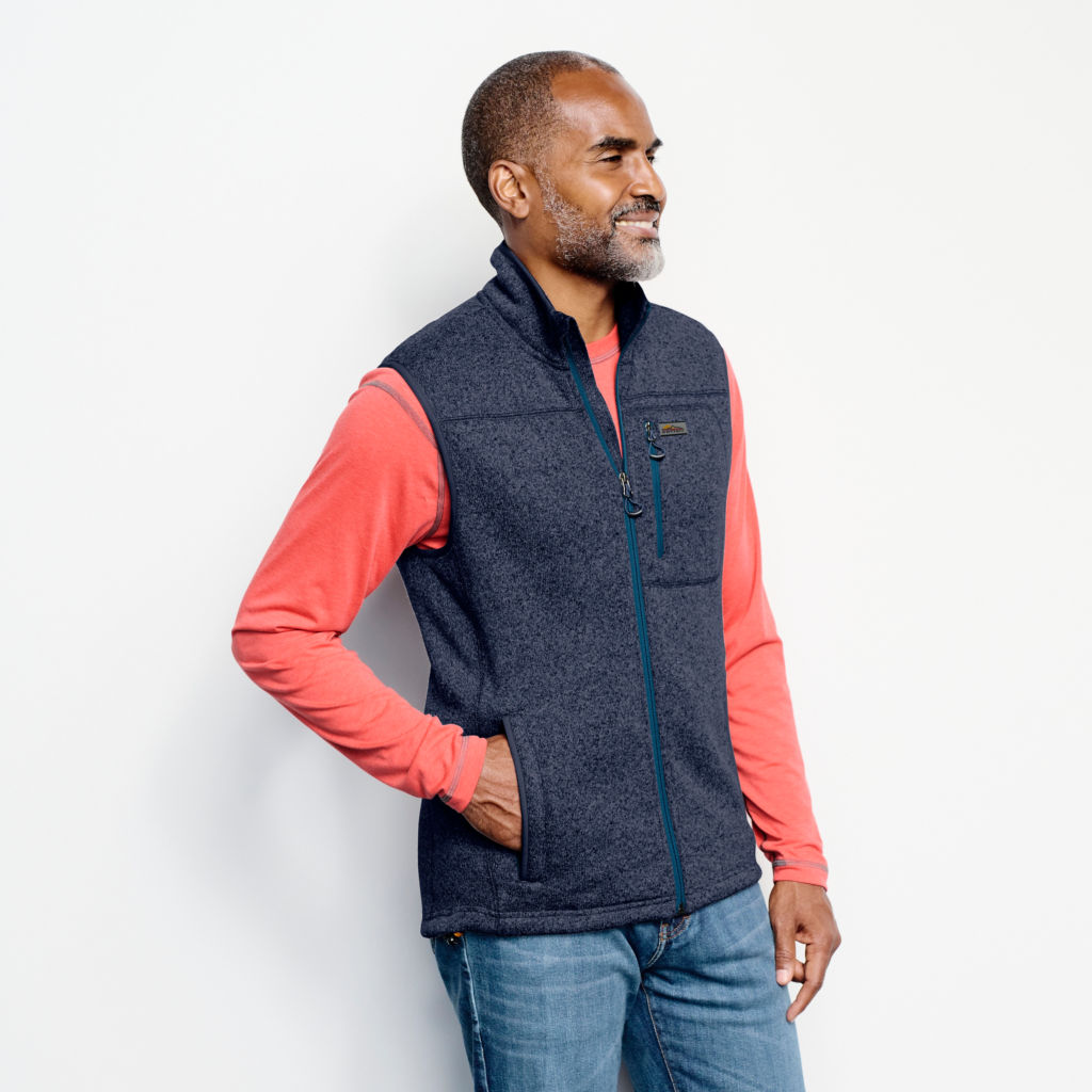 Recycled Sweater Fleece Vest | Orvis