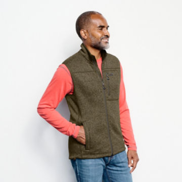 Recycled Sweater Fleece Vest - image number 2