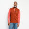 Recycled Sweater Fleece Vest - BURNT ORANGE image number 1