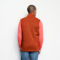 Recycled Sweater Fleece Vest - BURNT ORANGE image number 3