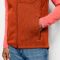 Recycled Sweater Fleece Vest - BURNT ORANGE image number 4