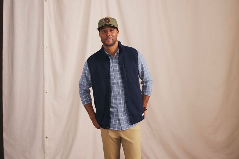 R65&trade; Sweater Fleece Vest - MUSHROOM image number 1