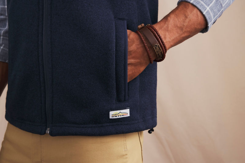 R65&trade; Sweater Fleece Vest - MUSHROOM image number 2