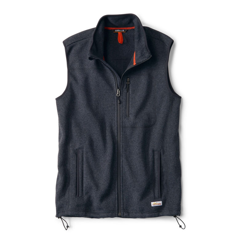 R65&trade;  Sweater Fleece Vest - BLACK