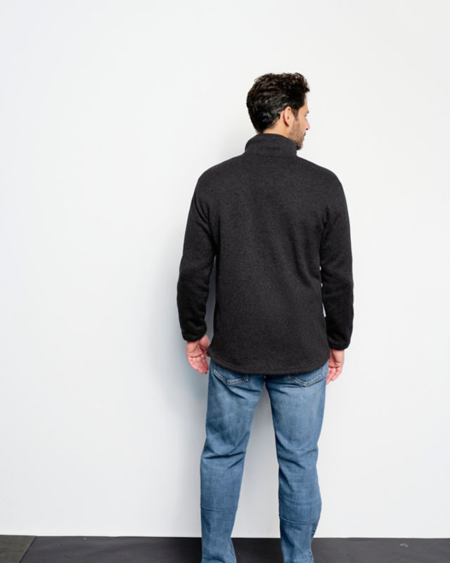 R65&trade;  Sweater Fleece Jacket - BLACK image number 3