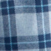 Regent Long-Sleeved Flannel Shirt - BLUE/GREY