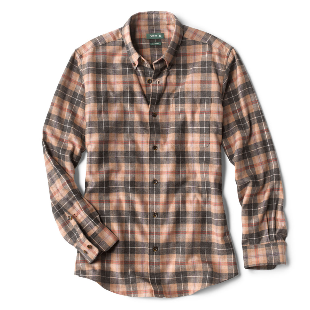 Regent Long-Sleeved Flannel Shirt - image number 0