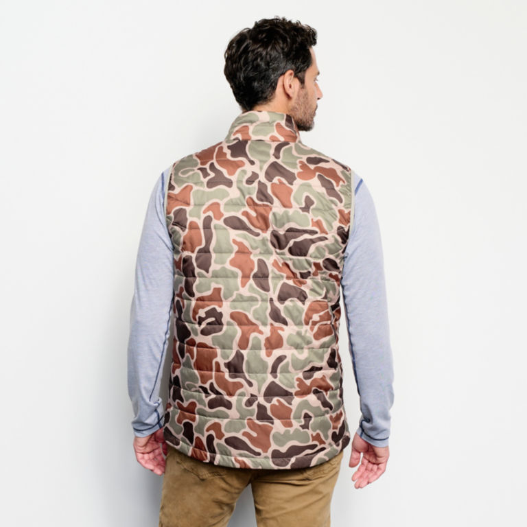 Camo Recycled Drift Vest - BROWN CAMO image number 3