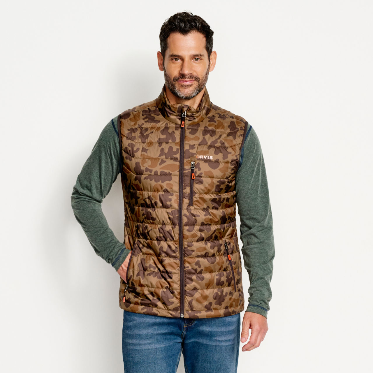 Recycled Drift Vest - ORVIS 1971 CAMO image number 2