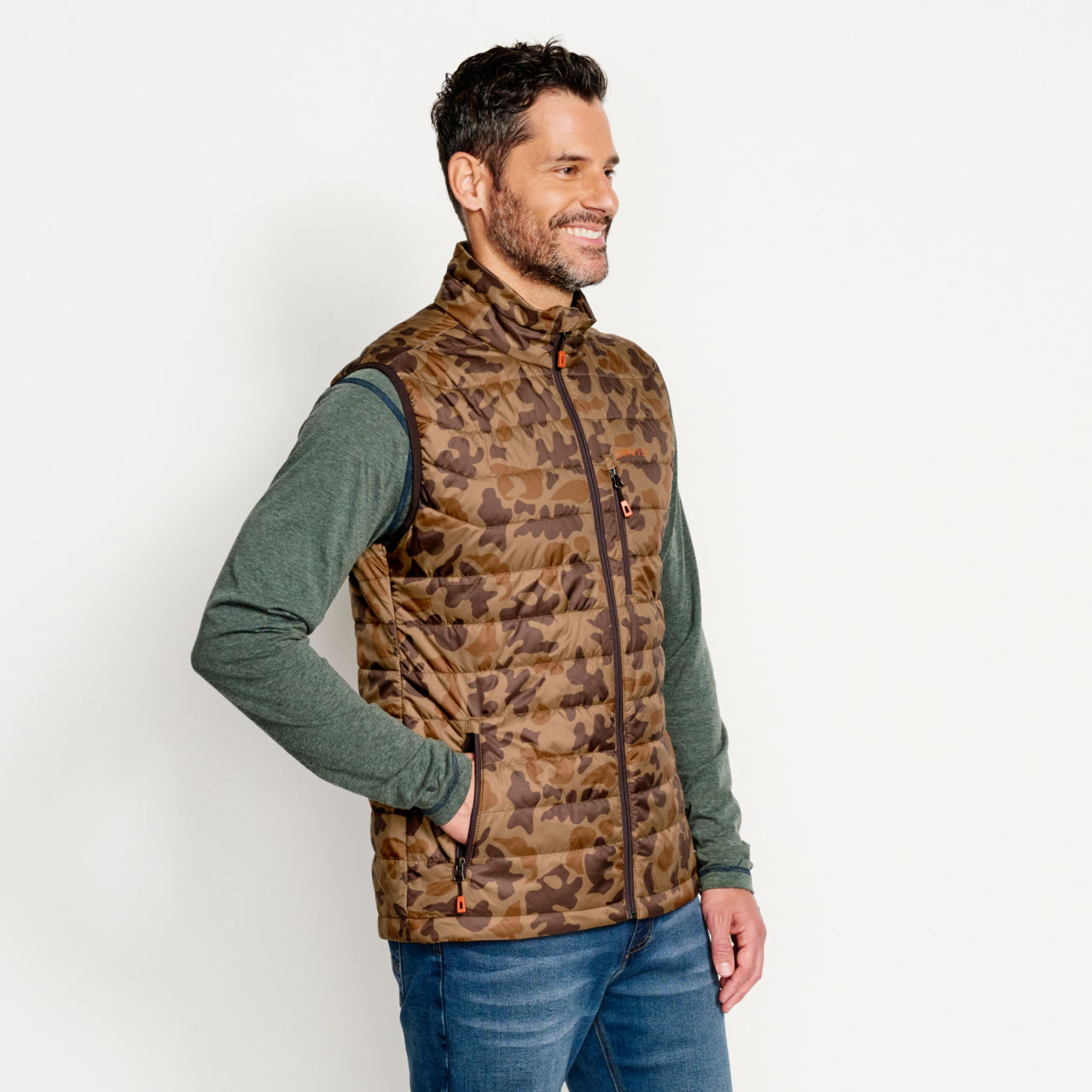 Recycled Drift Vest - ORVIS 1971 CAMO image number 3