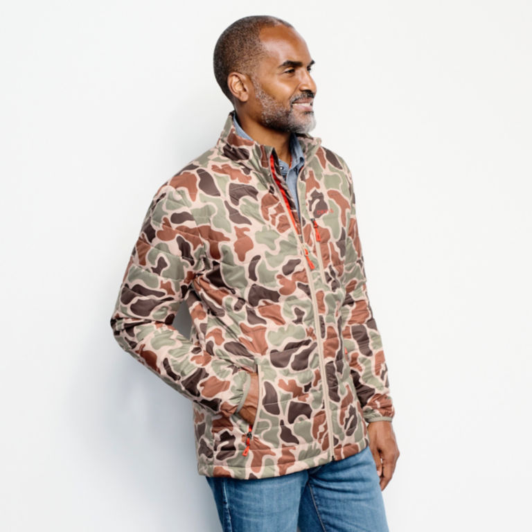 Camo Recycled Drift Jacket - BROWN CAMO image number 2
