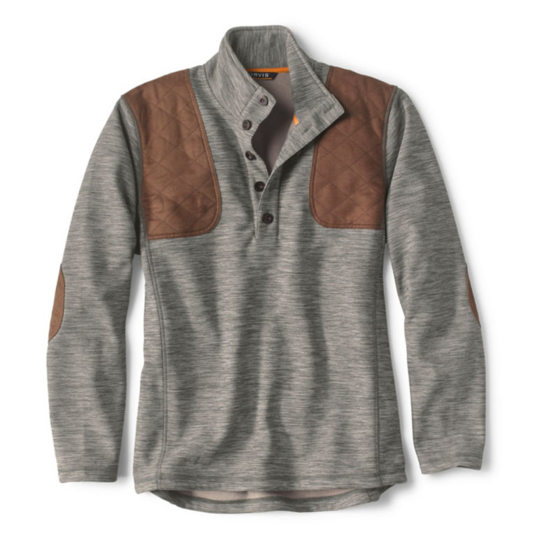Sharptail Quarter-Button Fleece - GREY image number 0