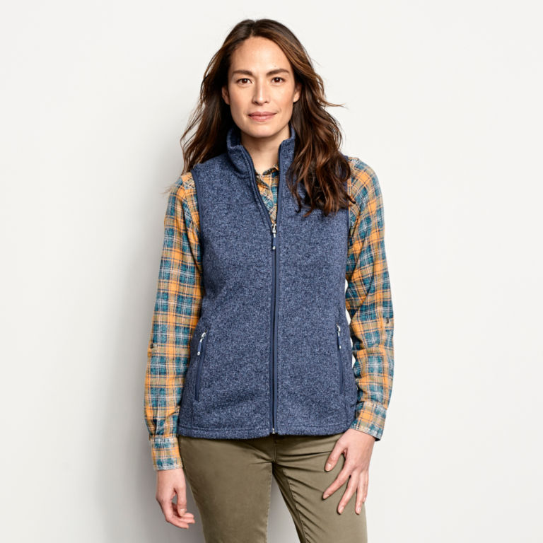 Recycled Sweater Fleece Vest -  image number 0