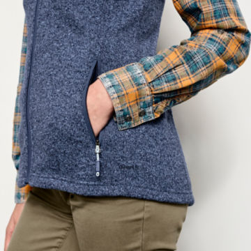 Recycled Sweater Fleece Vest - image number 4