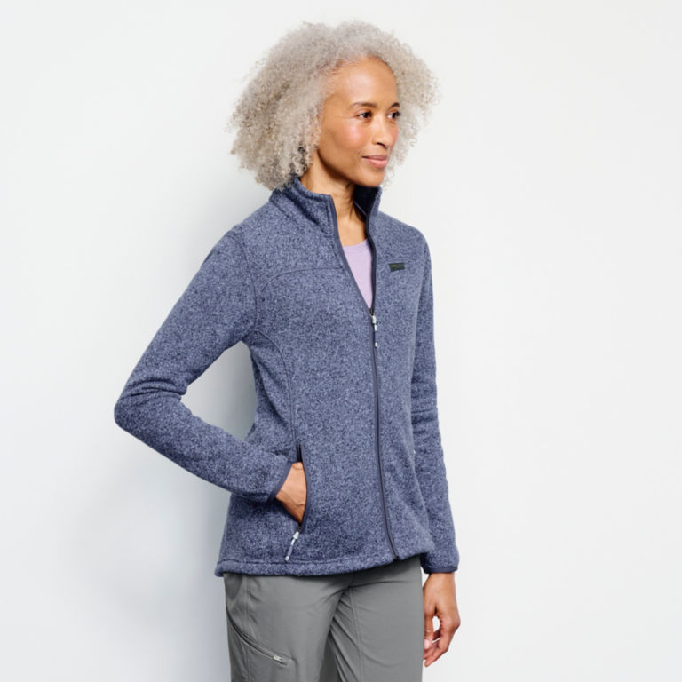 Women’s R65™ Sweater Fleece Jacket - MIDNIGHT image number 2