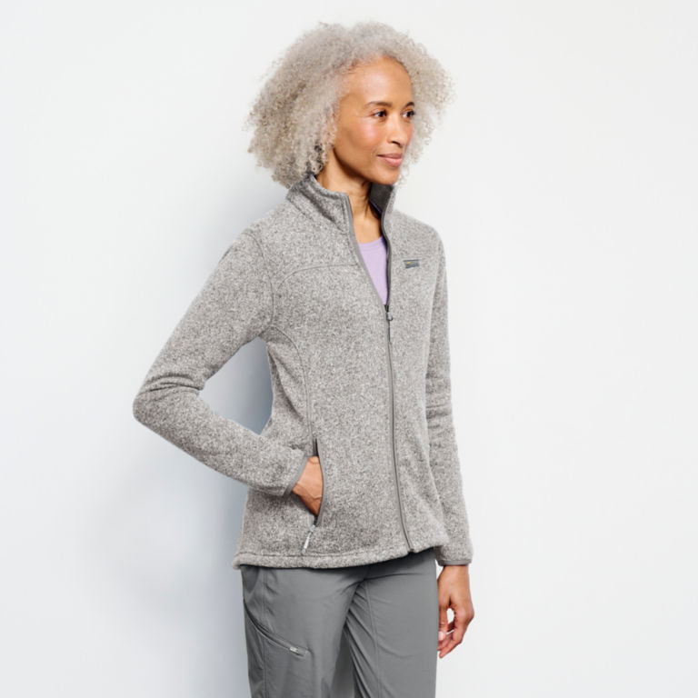 Recycled Sweater Fleece Jacket -  image number 1