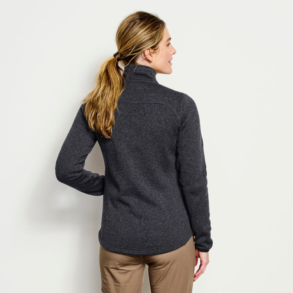 Women’s R65™ Sweater Fleece Jacket - BLACK image number 3