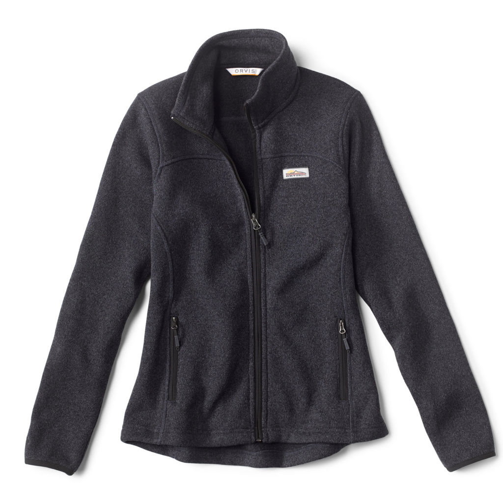 Women’s R65™ Sweater Fleece Jacket - BLACK image number 1