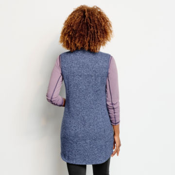 Women’s Recycled Sweater Fleece Tunic Vest -  image number 2
