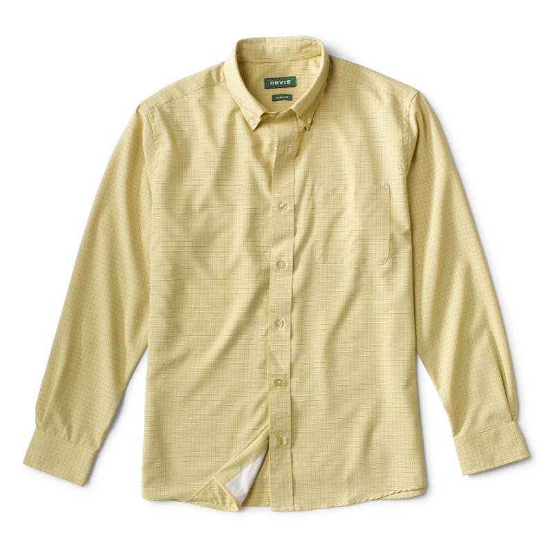 Ultralight Comfort Stretch Long-Sleeve Shirt - HONEYCOMB