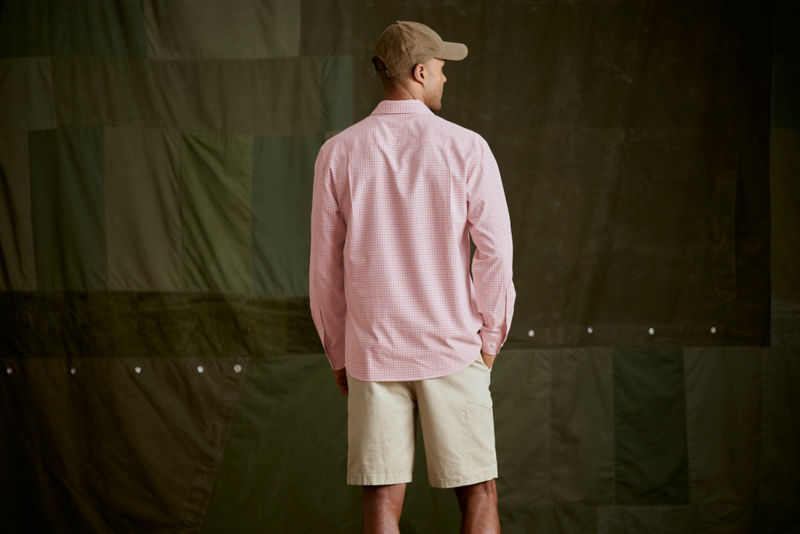 1856 Stretch Twill 9" Chino Shorts - SHIITAKE image number 2