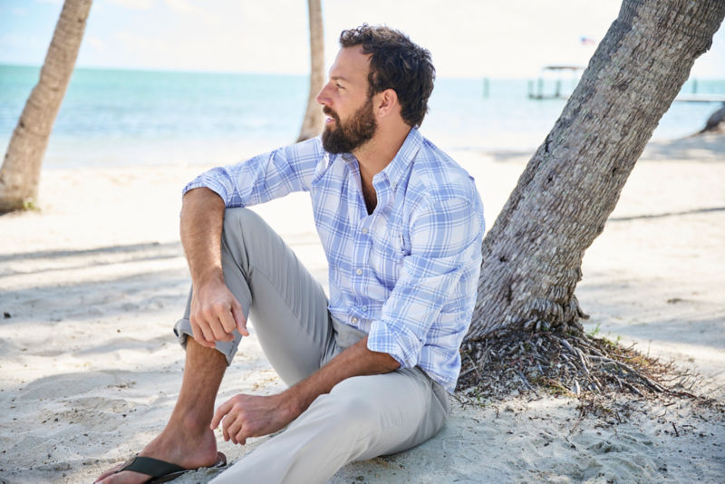 Out-Of-Office Chinos - TITANIUM image number 4