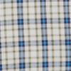 Country Twill Long-Sleeve Button-Down Shirt - SNOW/BLUE JAY