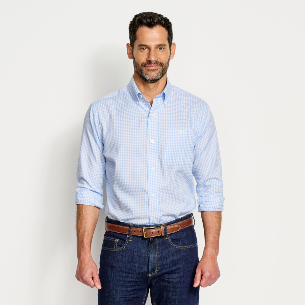Country Twill Long-Sleeved Button-Down Shirt -  image number 4