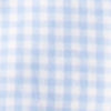Country Twill Long-Sleeved Button-Down Shirt - LIGHT BLUE CHECK