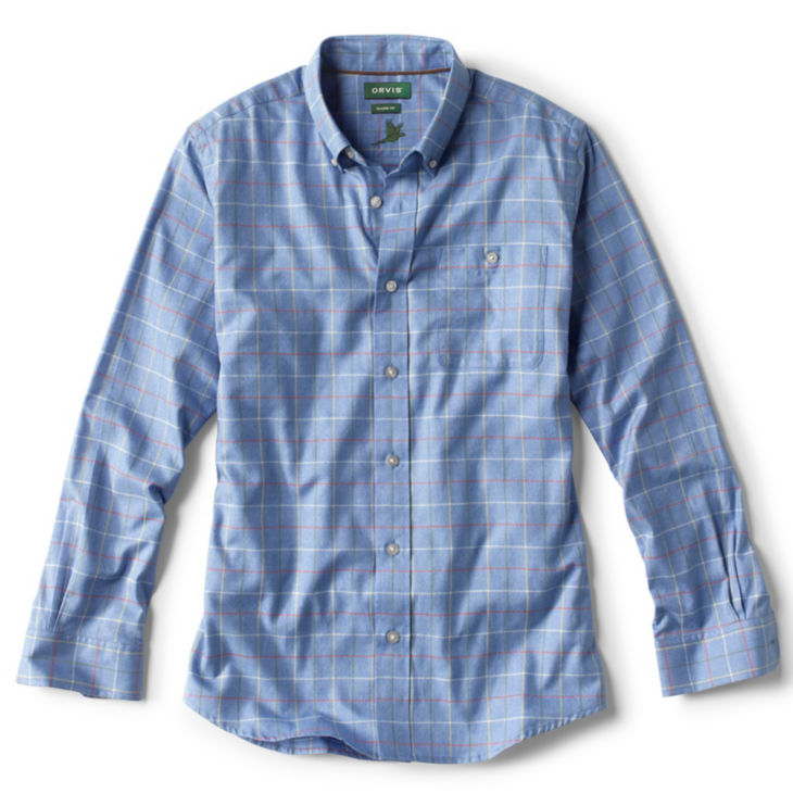 Country Twill Long-Sleeved Button-Down Shirt - 