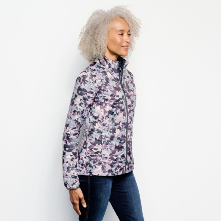 Recycled Drift Duo Jacket - LAVENDAR FLOWER CAMO image number 2