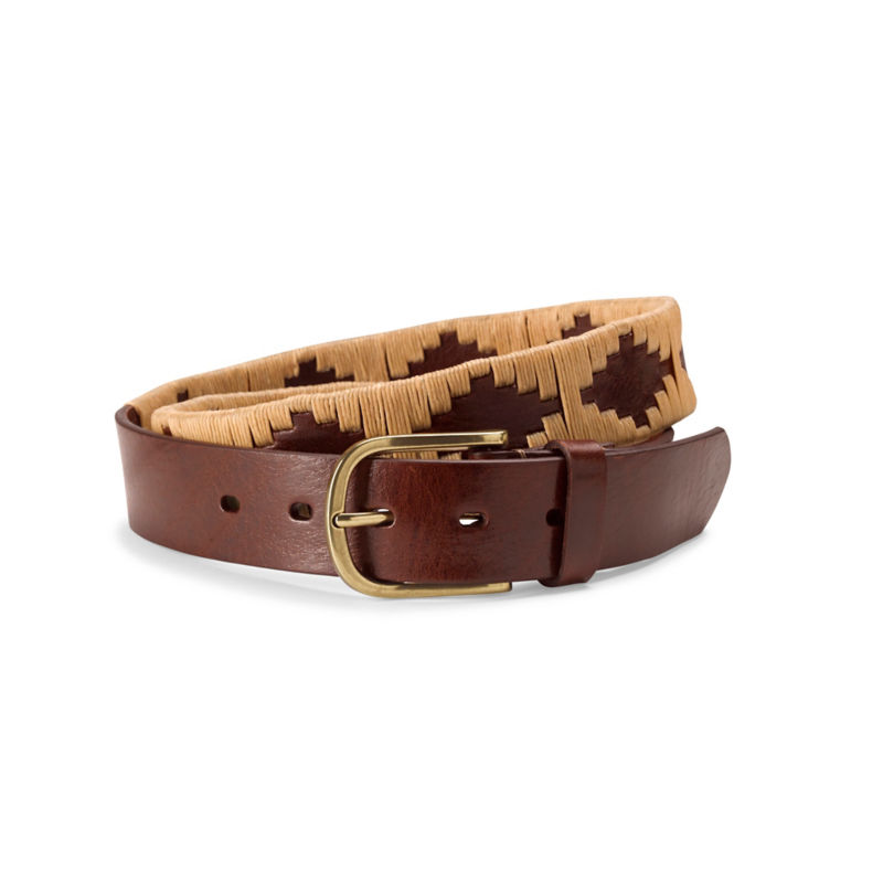 Cordoba Waxed Leather Cord Belt Orvis