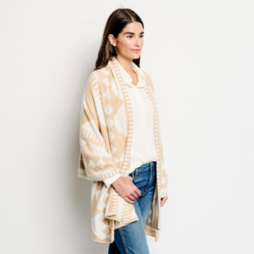 Cashmere Luxe Wrap - NATURAL image number 2