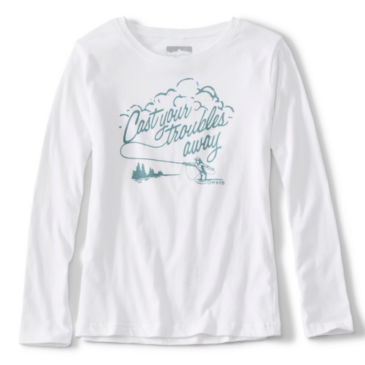 Women’s Cast Your Troubles Long-Sleeved Tee - 