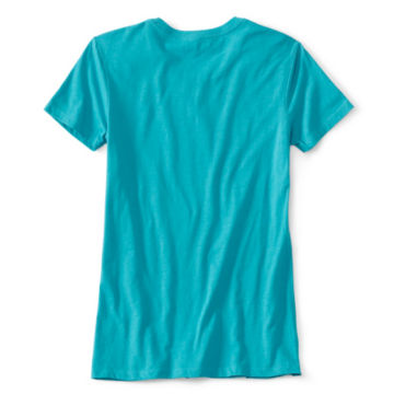 Women’s Trout Print Tee - BLUEimage number 1