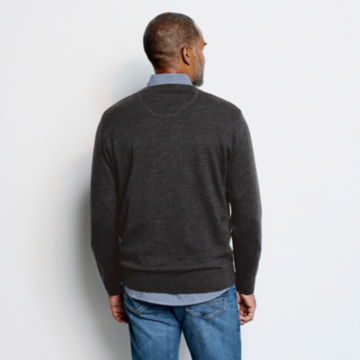 Merino V-Neck Long-Sleeved Sweater -  image number 3