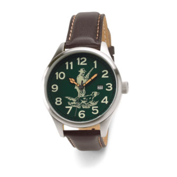 Sporting Traditions Watch - BROWN/HUNT LOGO image number 0