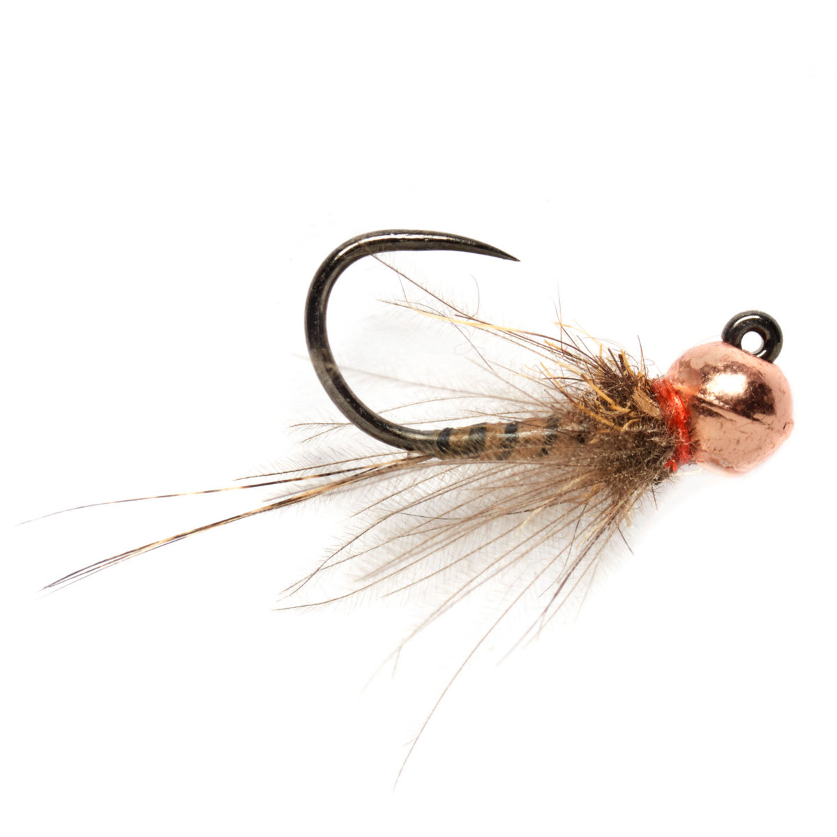 Barbless Croston's Thread Quill Copper Bead - image number 0