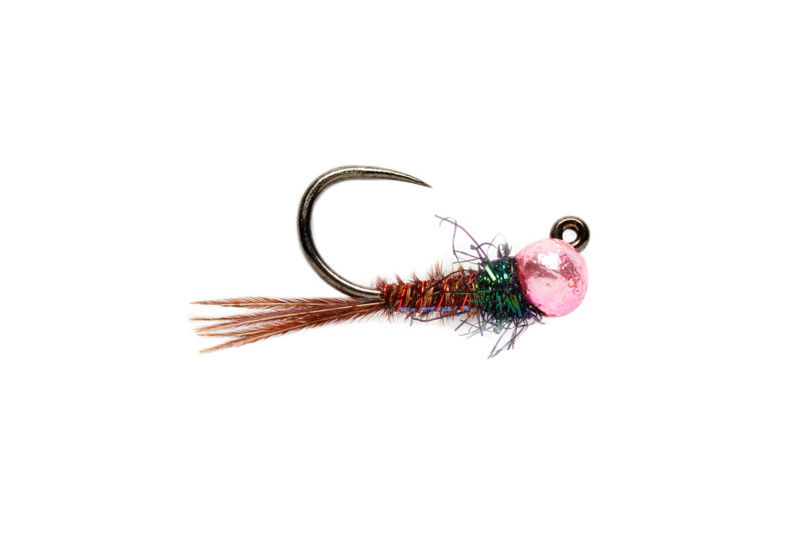Barbless Roza&rsquo;s Pink Pheasant Tail - 