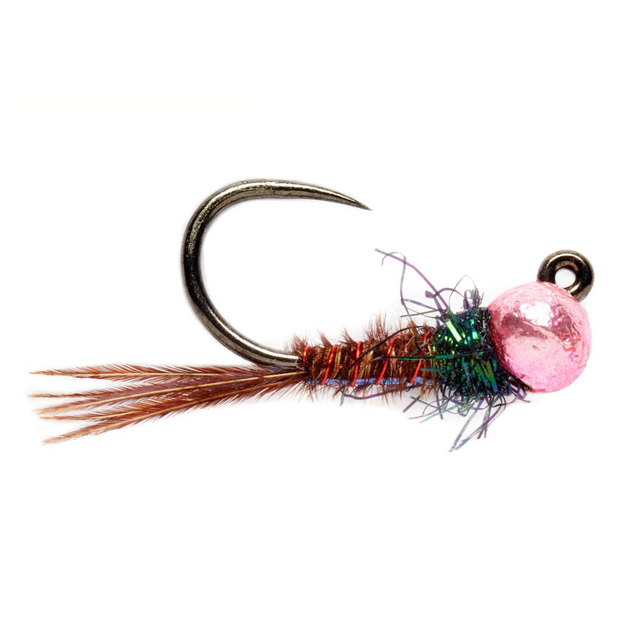 Barbless Roza’s Pink Pheasant Tail -  image number 0