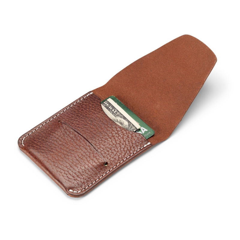 Todder Minimalist Tuck Wallet - BROWN image number 1