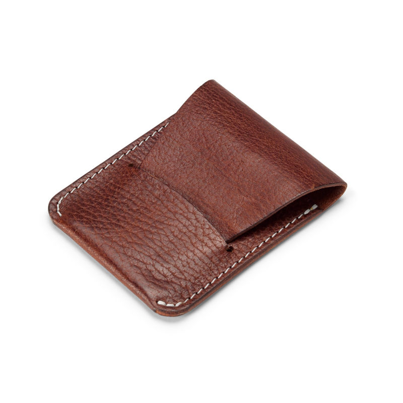 Todder Minimalist Tuck Wallet - BROWN