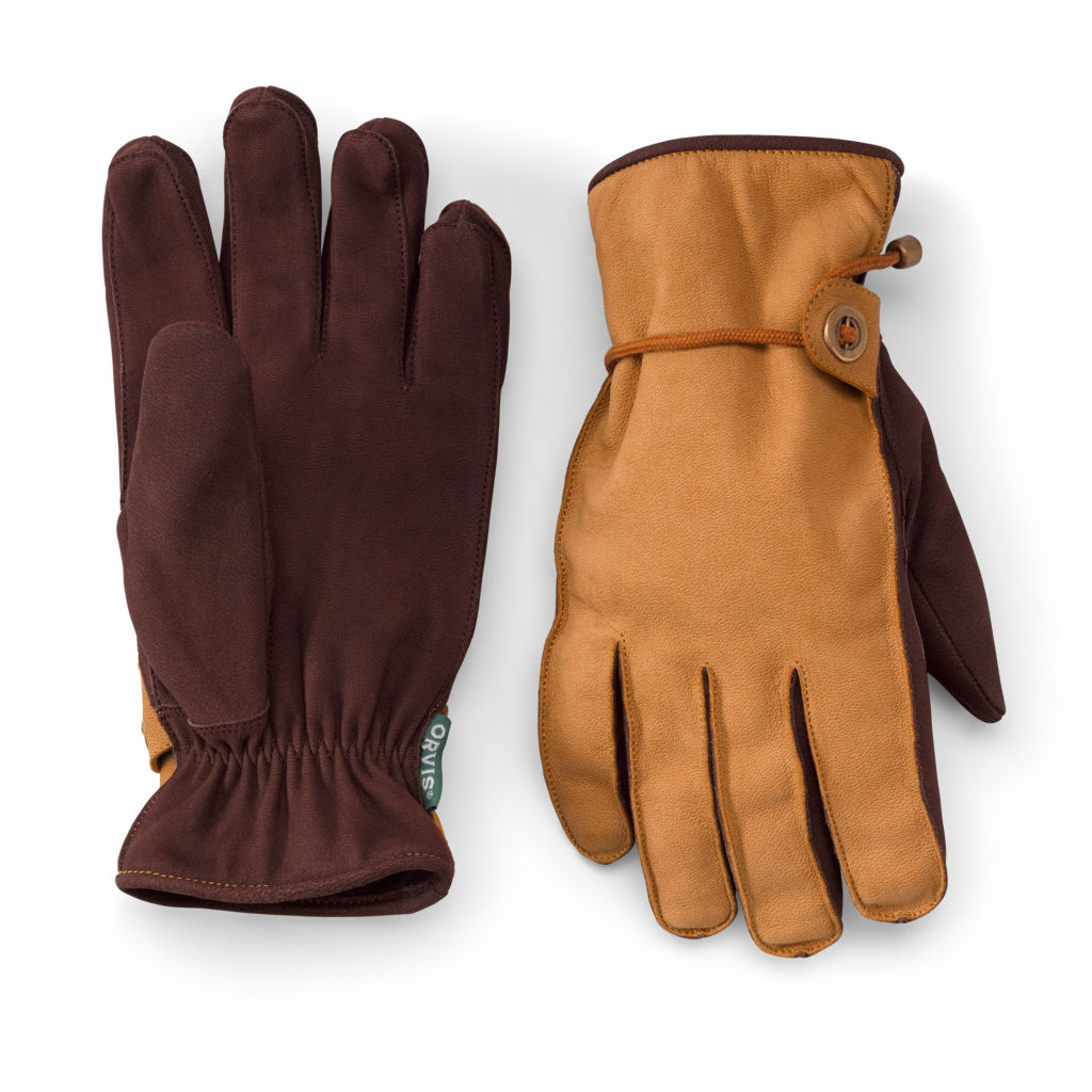 Caroga Nubuck Gloves - TAN image number 0