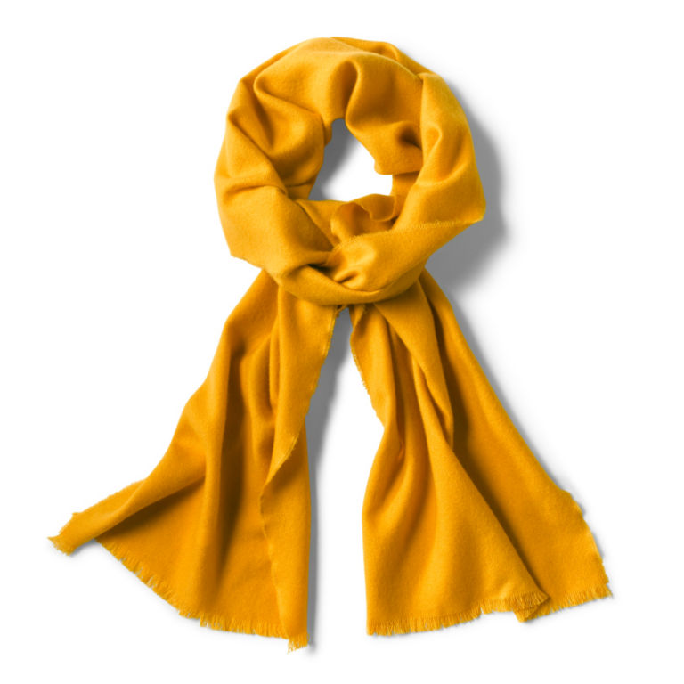 Solid Extra-Fine Merino Scarf - HARVEST GOLD image number 0