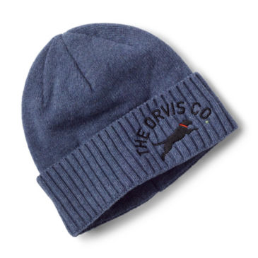 Recycled Wool-Blend Beanie - NAVY