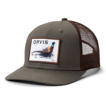 Pheasant Trucker Hat - DARK OLIVE image number 0