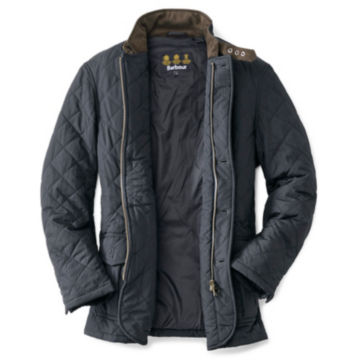 Barbour® Quilted Lutz Jacket - NAVY image number 2