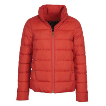 Barbour® Hinton Baffle Jacket - FLAME RED image number 3